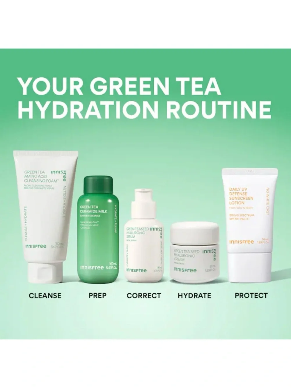 3/$12 Innisfree Green Tea Enzyme PHA Toner 1.01oz
